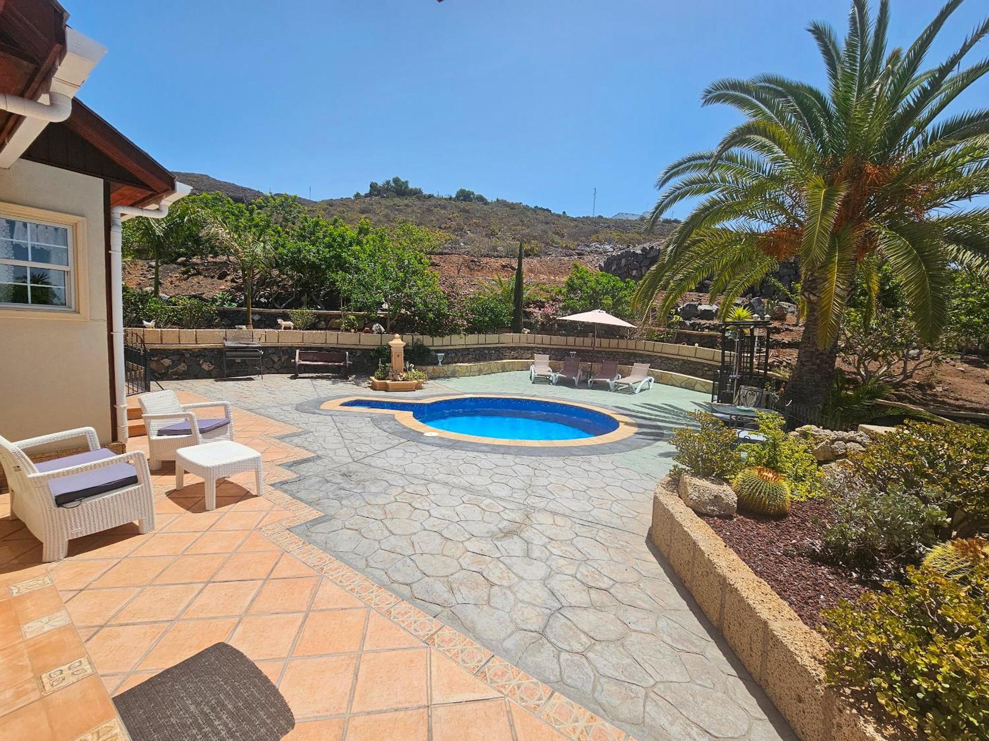 Villa Carlitos Vistas Al Mar Y A La Montana Costa Adeje  Bagian luar foto